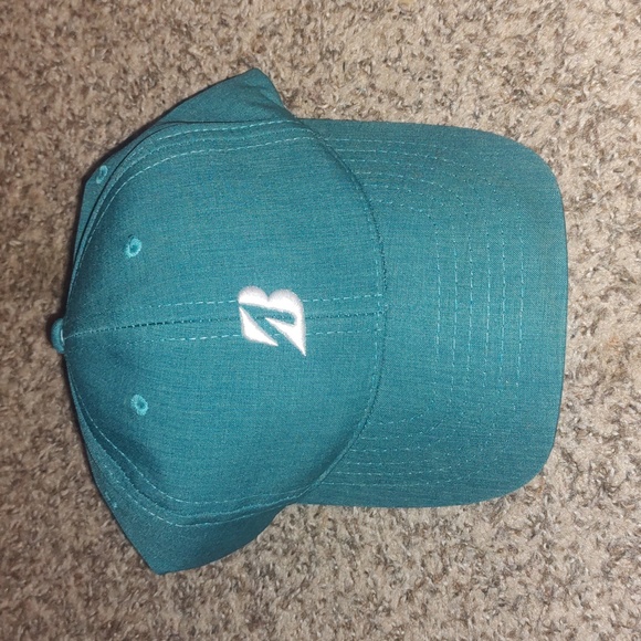 Bridgestone Big Game Teal Adjustable Golf Hat/Cap New - Picture 1 of 7